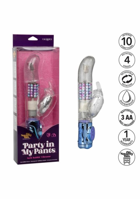 CalExotics Party in My Pants Vibrator holograficzny 10 trybow LED