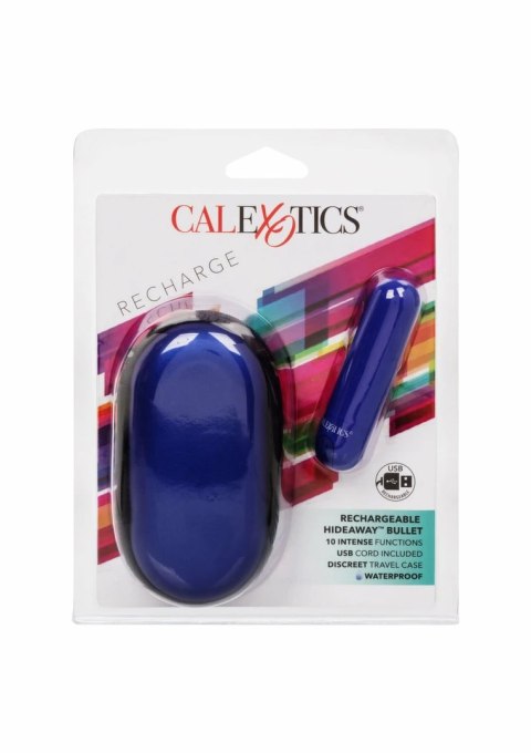CalExotics Rechargeable Hideaway Bullet - kompaktowy masażer podrożny USB