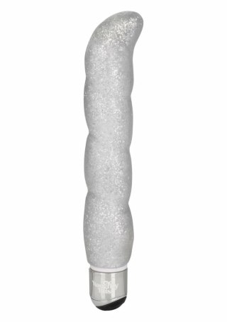 CalExotics Screwnicorn G-Spot Vibrator spiralny masażer z brokatowym wykończeniem