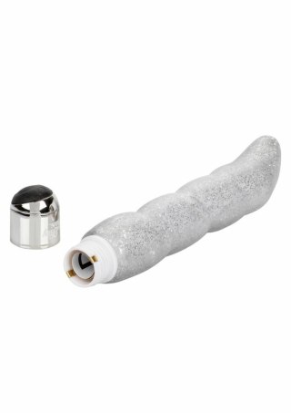 CalExotics Screwnicorn G-Spot Vibrator spiralny masażer z brokatowym wykończeniem