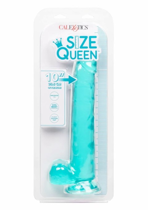 CalExotics Size Queen Dong 10 inch - model anatomiczny, długość 25 cm, naturalny kolor