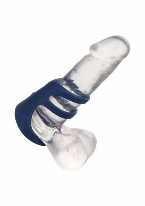 CalExotics Viceroy Rechargeable Triple Cock Cage silikonowy pierścień wibrujący
