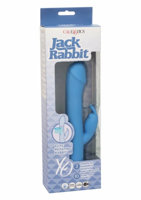 Elite Rotating Rabbit masażer intymny z rotacją i wibracją, fioletowy