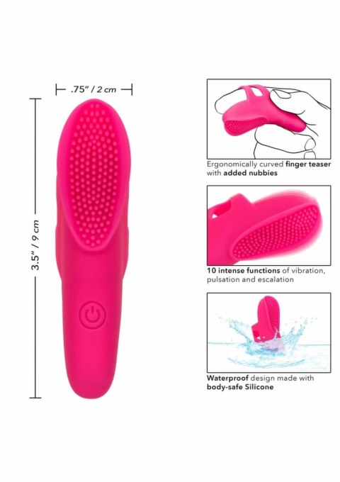 Neon Vibes The Nubby Vibrator silikonowy, wodoodporny, 10 trybow, USB
