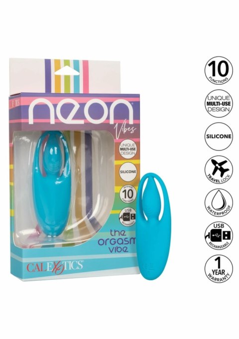 Neon Vibes The Orgasm Vibrator - kompaktowy model silikonowy 10 trybow