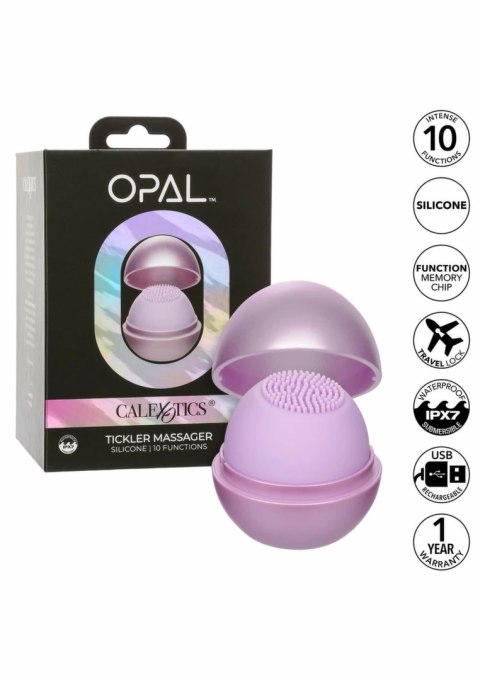 Opal Tickler Massager masażer silikonowy IPX7 10 trybow USB