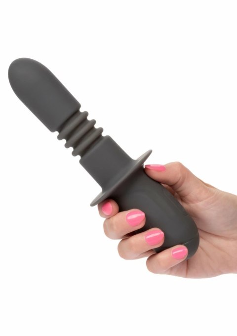 Ramrod Thrusting - sonda intymna z funkcją ruchu i wibracji, silikon