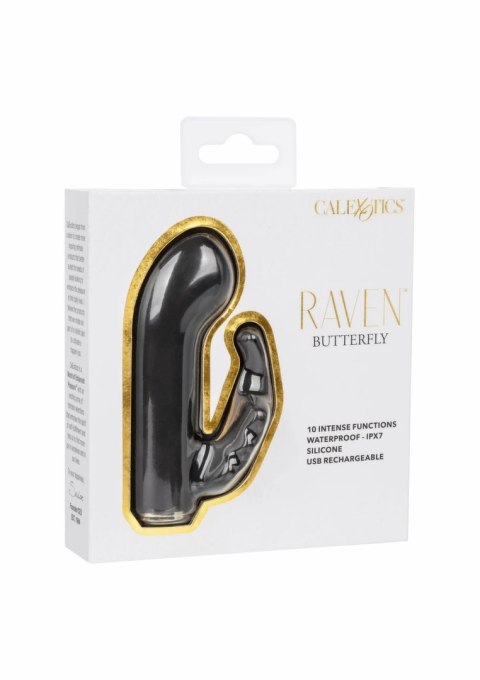 Raven Butterfly mini masażer dwupunktowy z motywem motyla 716770109897