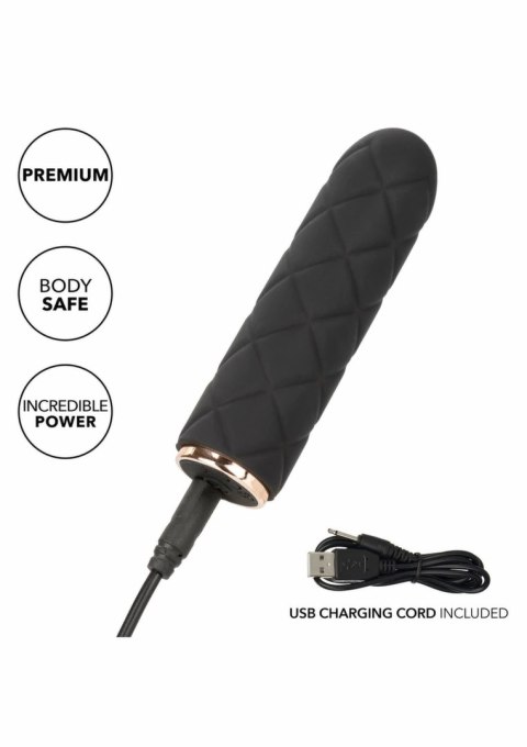 Raven Quilted Seducer mini masażer silikonowy 10 trybow IPX7 USB