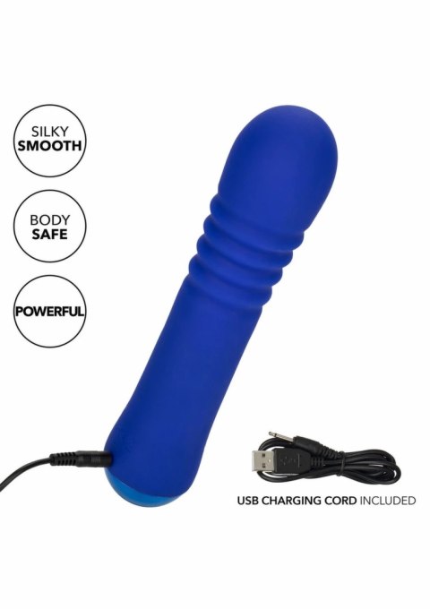 Thicc Chubby Thrusting Wand masażer z funkcją ruchu i wibracji 14,5 cm