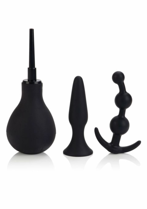 CalExotics Anal Explorer Kit zestaw silikonowy 3 elementy wodoodporne czarny