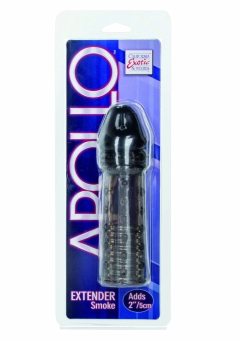 CalExotics Apollo Extender - przezroczysty anatomiczny przedłużacz 5 cm TPR