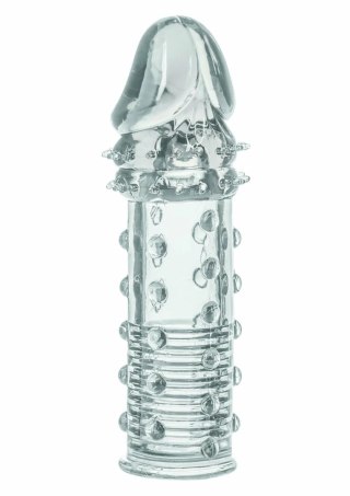 CalExotics Apollo Extender - przezroczysty anatomiczny przedłużacz 5 cm TPR