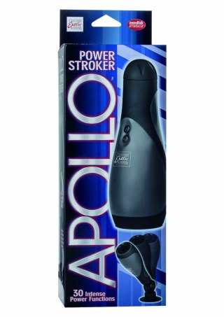 CalExotics Apollo Power Stroker maszyna intymna z 30 trybami wibracji, czarna