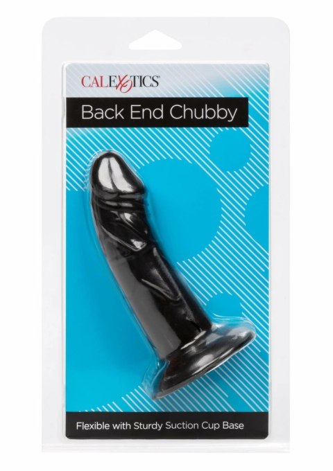 CalExotics Back End Chubby - model z przyssawką, elastyczny, 18 cm