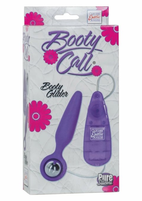 CalExotics Booty Call Booty Glider silikonowy model z wibracją i uchwytem
