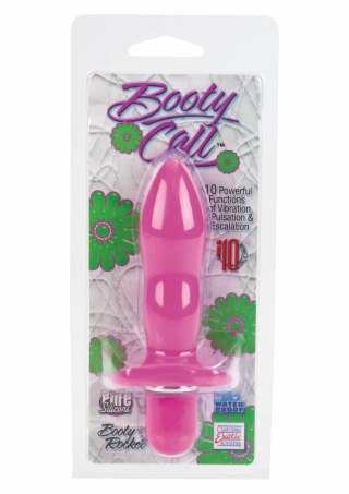 CalExotics Booty Call Booty Rocket silikonowy masażer z 10 trybami wibracji 12 cm