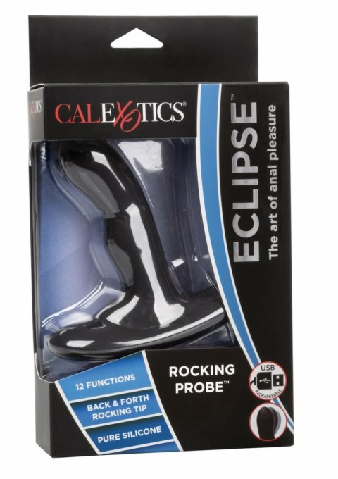 CalExotics Eclipse Rocking Probe silikonowy masażer z funkcją kołysania