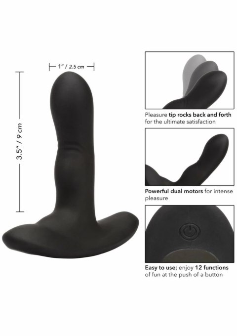 CalExotics Eclipse Rocking Probe silikonowy masażer z funkcją kołysania
