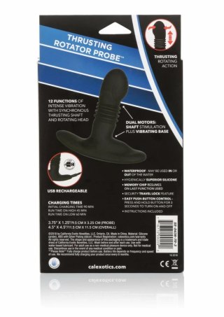 CalExotics Eclipse Thrusting Probe - sonda z funkcją ruchu i rotacji, czarna