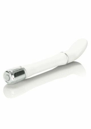 CalExotics Lulu Satin Scoop - kompaktowy masażer z zakrzywioną końcowką, 5 cali