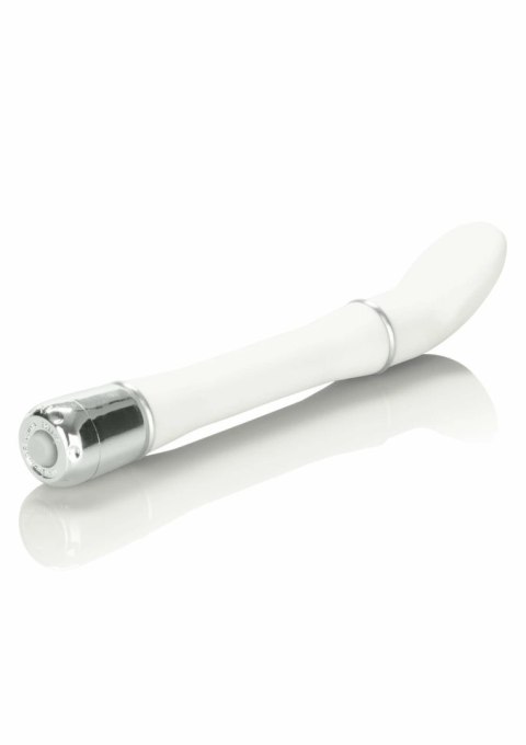 CalExotics Lulu Satin Scoop - kompaktowy masażer z zakrzywioną końcowką, 5 cali