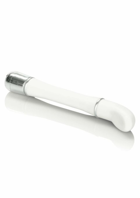 CalExotics Lulu Satin Scoop - kompaktowy masażer z zakrzywioną końcowką, 5 cali