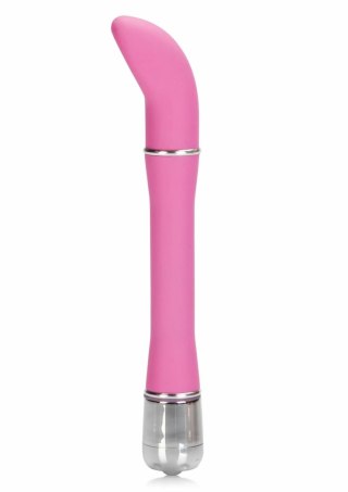 CalExotics Lulu Satin Scoop - kompaktowy masażer z zakrzywioną końcowką, 5 cali