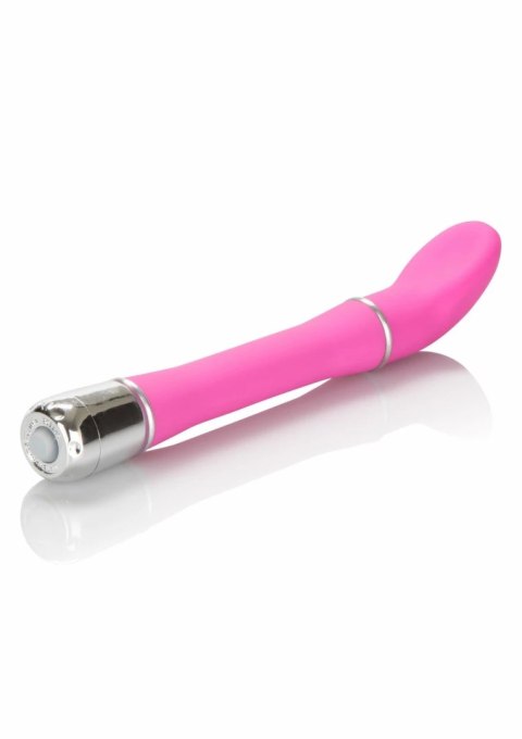 CalExotics Lulu Satin Scoop - kompaktowy masażer z zakrzywioną końcowką, 5 cali
