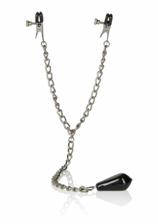 CalExotics Nipple Play Weighted - regulowane klamry z obciążeniem 4,5 oz