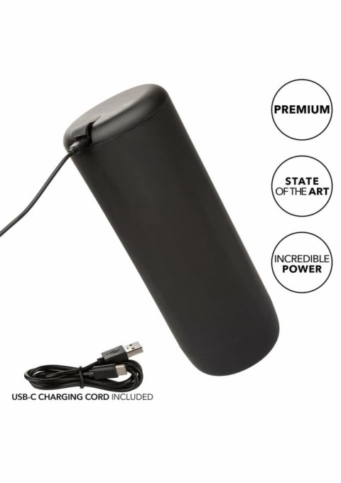 CalExotics Optimum Power Vibrating & Thrusting Stroker IPX7 USB