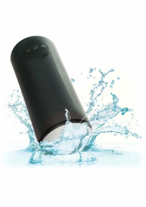 CalExotics Optimum Power Vibrating & Thrusting Stroker IPX7 USB