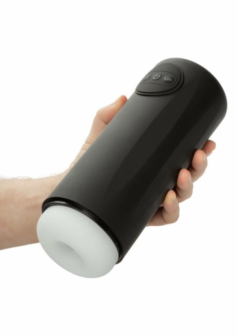 CalExotics Optimum Power Vibrating & Thrusting Stroker IPX7 USB