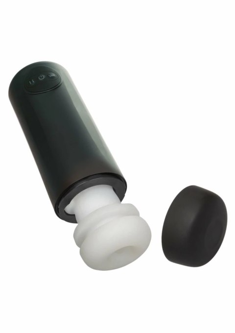 CalExotics Optimum Power Vibrating & Thrusting Stroker IPX7 USB