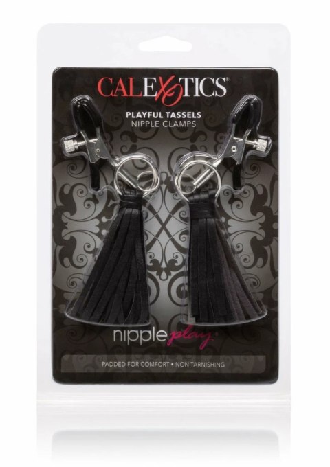 CalExotics Playful Tassels - klamry z ozdobnymi frędzlami, regulowane