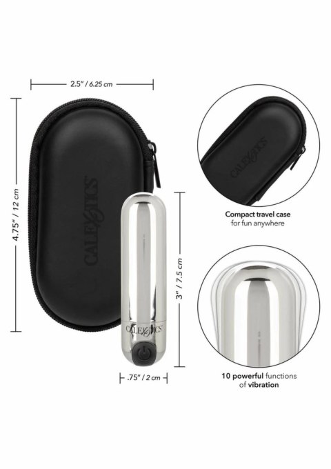 CalExotics Rechargeable Hideaway Bullet mini masażer USB 10 trybow
