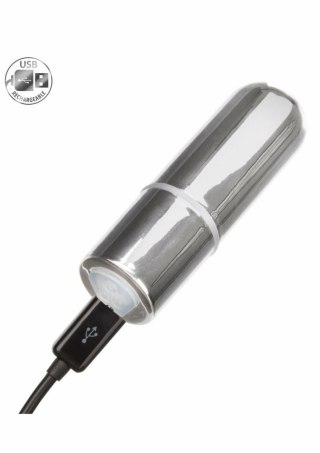CalExotics Rechargeable Mini Bullet - kompaktowy wibrator 3-stopniowy USB