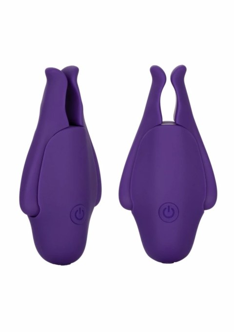 CalExotics Rechargeable Nipplettes - bezprzewodowe klipsy wibracyjne USB