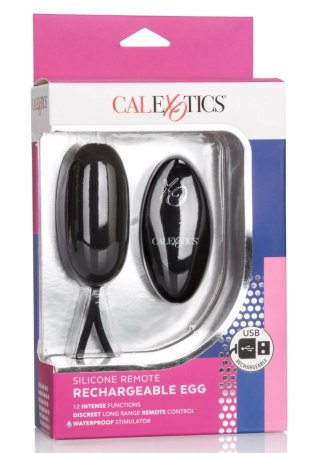 CalExotics Remote Rechargeable Egg silikonowy model z pilotem 12 trybow