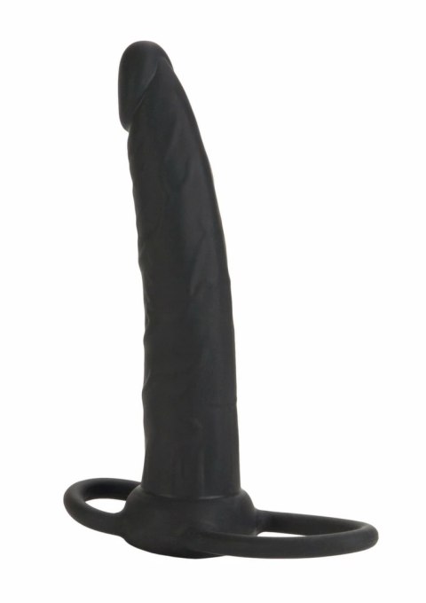 CalExotics Silicone Double Rider podwojny model silikonowy czarny