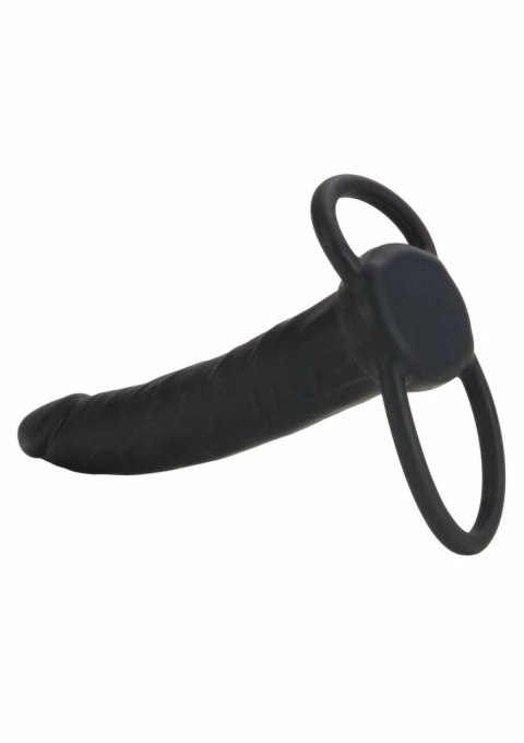 CalExotics Silicone Double Rider podwojny model silikonowy czarny