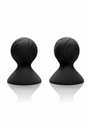 CalExotics Silicone Pro - silikonowe nakładki prożniowe na sutki, 2 szt.