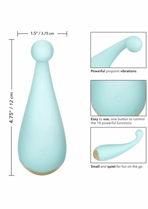 CalExotics Slay Thrill Me mini masażer wodoodporny 10 trybow USB