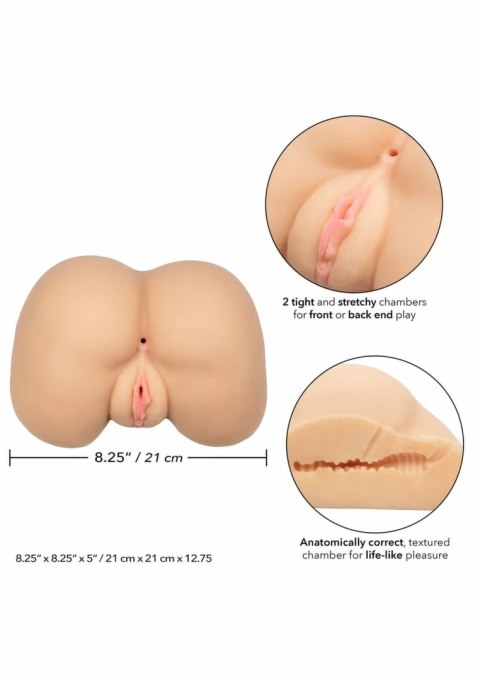 CalExotics Stroke It Life Size Ass model anatomiczny XL 7lb