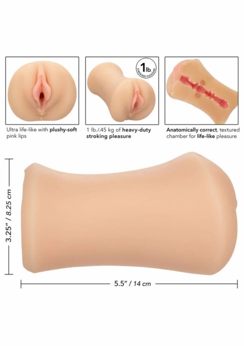 CalExotics Stroke It Tight Pussy - kompaktowa maszyna intymna PureSkin TPR