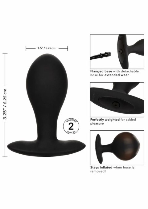 CalExotics Weighted Inflatable Plug Large silikonowy z obciążeniem XL
