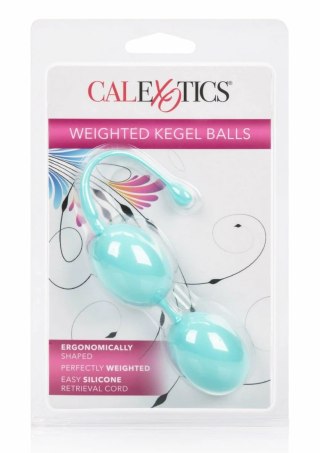 CalExotics Weighted Kegel Balls silikonowe kulki do ćwiczeń mięśni Kegla
