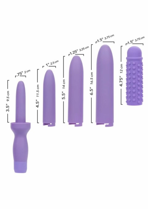 Dr. Laura Berman Rechargeable Dilators Set 4 rozmiary silikon