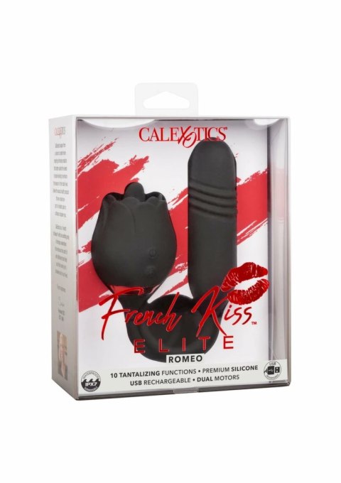French Kiss Elite Romeo silikonowy model z podwojnym systemem wibracji IPX7