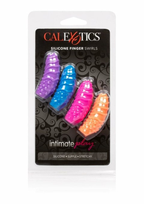 Posh Silicone Finger Swirls - kolorowe nakładki silikonowe na palce